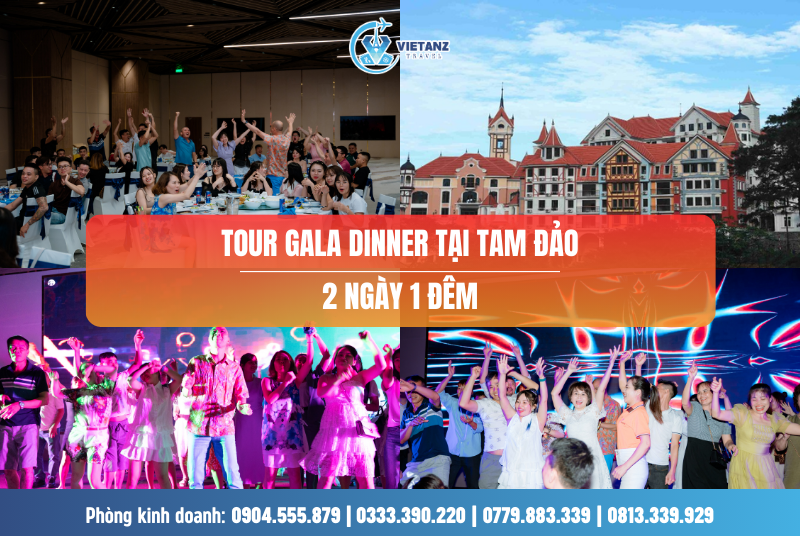 Tour Tam Đảo: Hà Nội - Venus Tam Đảo - Gala Diner 2 ngày 1 đêm
