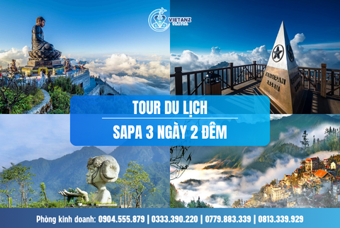 Tour Nội địa: Sapa - Bản Cát Cát - Moana - Fansipan | 3 ngày 2 đêm