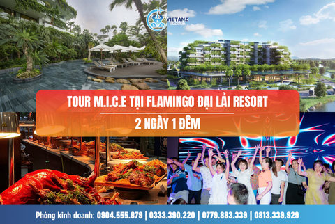 Tour du lịch hội thảo Vĩnh Phúc: Hà Nội - Flamingo Đại Lải 2N1Đ