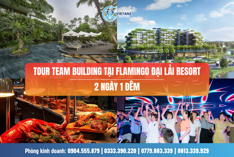 Tour Teambuilding Vĩnh Phúc: Hà Nội - Flamingo Đại Lải Resort 2 ngày 1 đêm