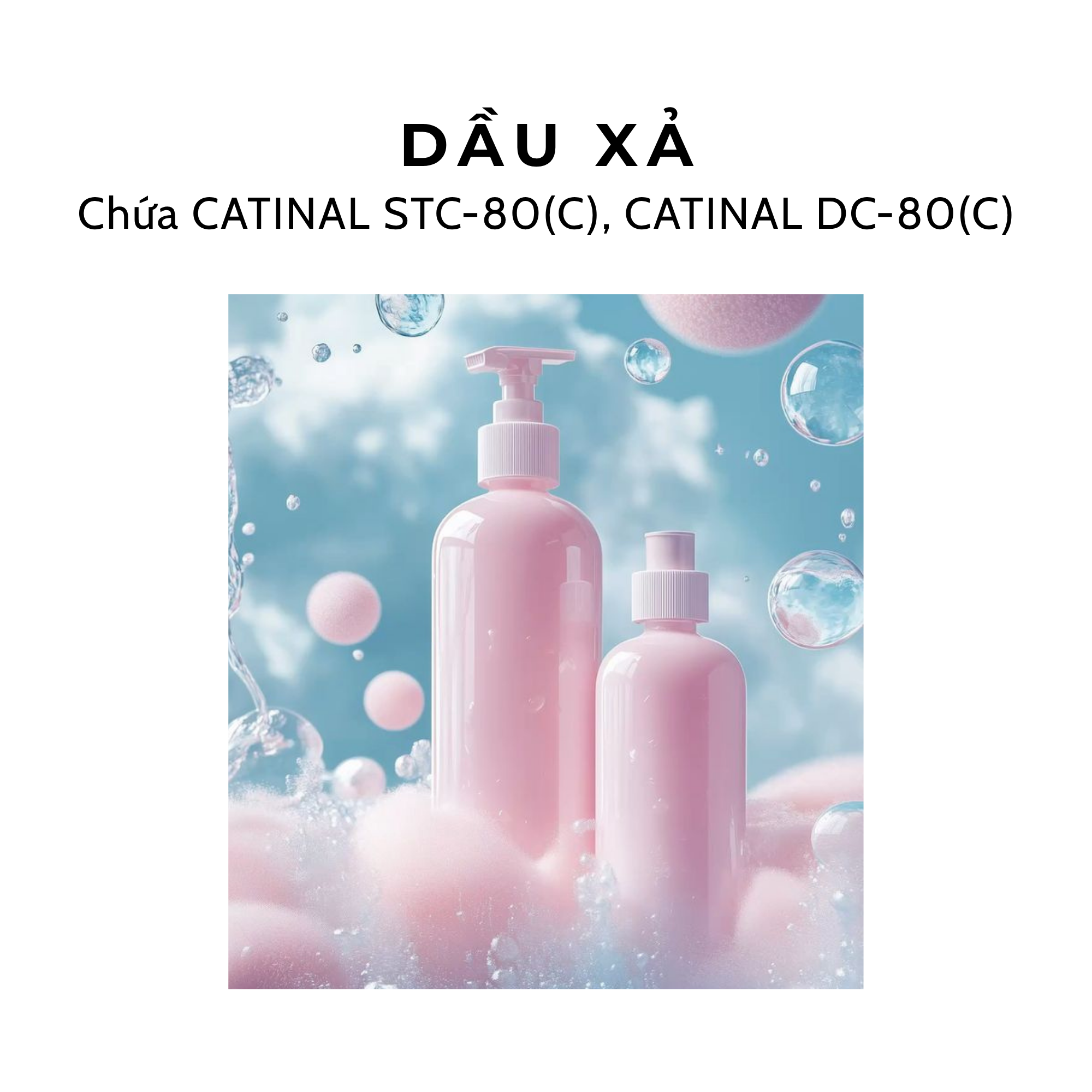  Dầu xả (2) - Chứa CATINAL STC-80(C), CATINAL DC-80(C) 