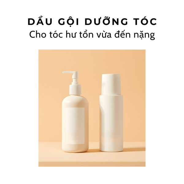  Dầu gội dưỡng tóc (3) – Dành cho tóc hư tổn vừa đến nặng 