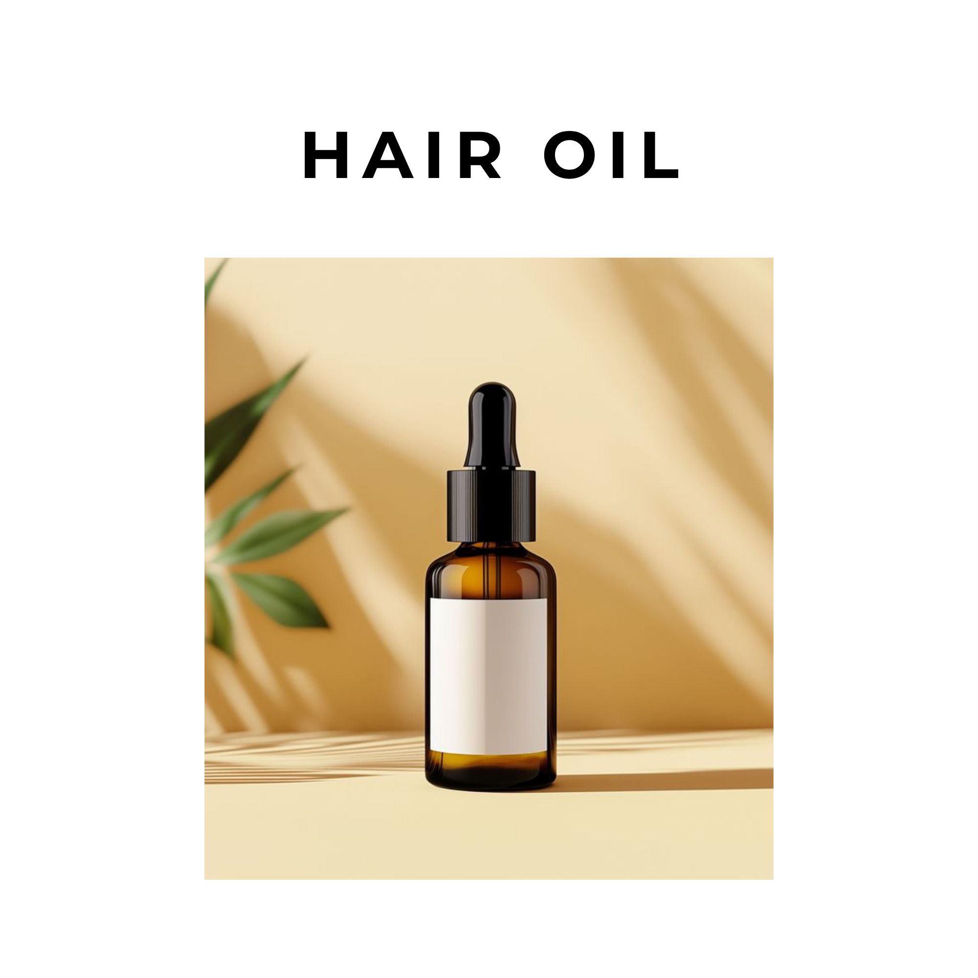  Hair oil 