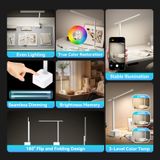  Đèn Để Bàn VENTION PDB 5W (CRI Ra≥90, 2700K-4000K-6000K, 1800mAh, Up to 15H) 