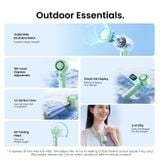  Quạt Cầm Tay Mini VENTION PBG (3000mAh, 8H, 100-Level Stepless Adjustment, Smart LED Display, 13000RPM, 90° Folding Head) 