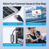  Đầu Chuyển Mạng LAN Type-C/USB-A to Gigabit Ethernet VENTION CFQ (1Gbps, 0.15m) 