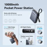  Pin Dự Phòng Kèm Cáp Type-C + Lightning VENTION FKM 10000mAh 45W (1*Type-C port, Digital Display) 