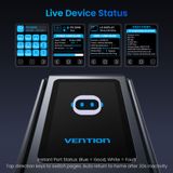  Trạm Sạc Đa Năng 13-in-1 VENTION TFX 8K (Thunderbolt 3/4, 8K@30Hz, TRRS Headset Jack, Interactive Touchscreen, Hidden Dual-Side Storage, Advanced Multi-Layer Cooling) 