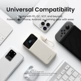  Pin Dự Phòng Kèm Cáp Type-C VENTION XGY 20000mAh 22.5W (CCC / 3C Certification, 1*Type-C + 1*USB-A port, Smart LED Display) 