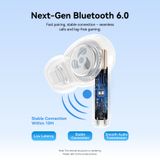  Tai Nghe Bluetooth TWS VENTION ECHO LITE E11 Pro NBVPro (Bluetooth V6.0, 6H, 13mm Dynamic Drivers, IPX4, -25dB ANC, Qi Wireless Charging) 