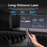  Bút Trình Chiếu Thông Minh VENTION KQP (Red/Green Laser Pointer, with Air Mouse Control, 2.4G, 100m Stable Connection, Low Battery Alert, Seamless Page Navigation) 