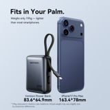  Pin Dự Phòng Kèm Cáp Type-C + Lightning VENTION FKM 10000mAh 45W (1*Type-C port, Digital Display) 