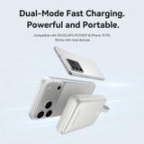  Pin Dự Phòng Không Dây Kèm Cáp Type-C VENTION FKQ 10000mAh 22.5W (15W Wireless Charging, 2*Type-C + 1*USB-A port, Digital Display, CCC / 3C Certification) 
