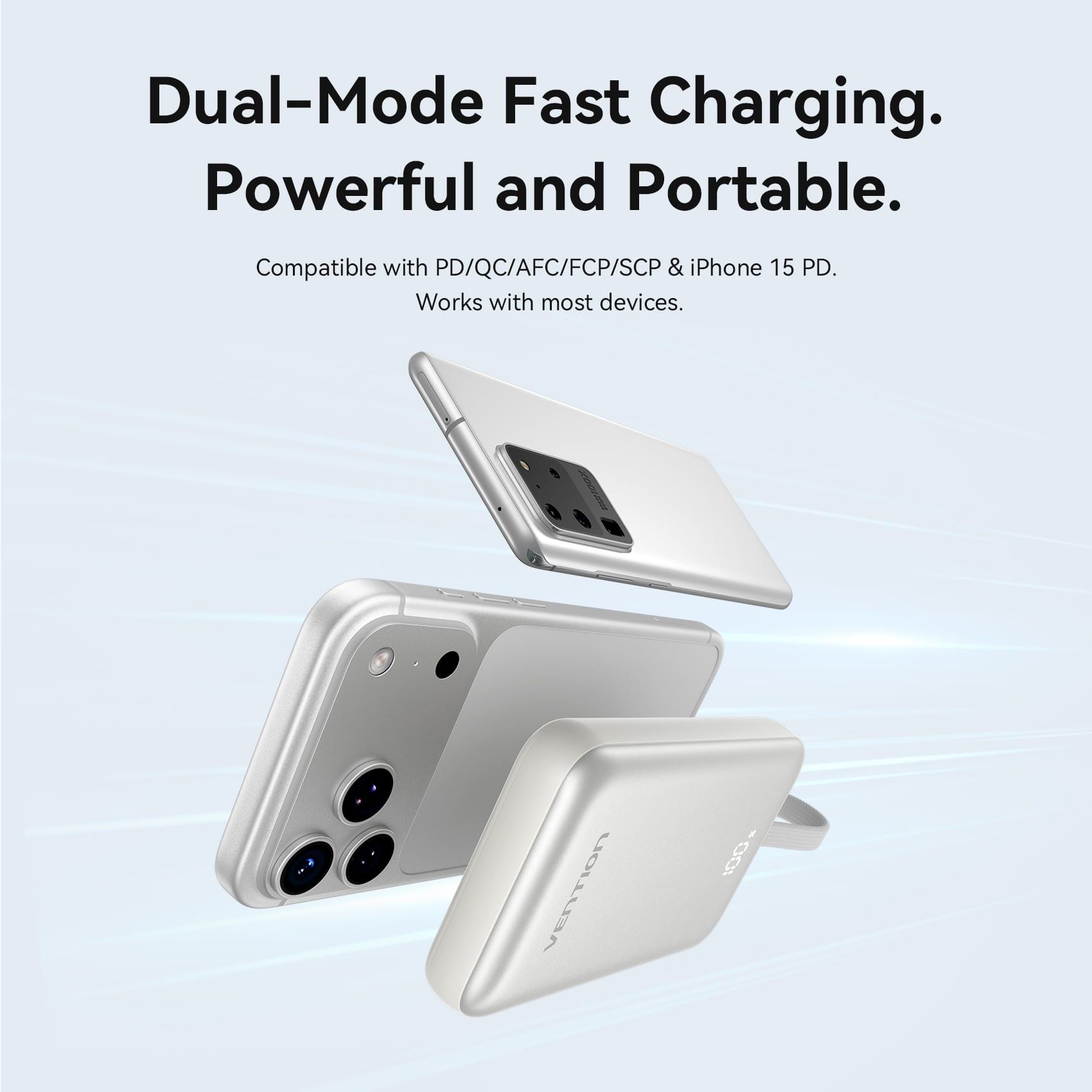 Pin dự phòng Vention FKQ 10000mAh 22.5W sạc từ tính - hình 6