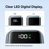  Pin Dự Phòng VENTION FKO 10000mAh 22.5W (1*Type-C + 1*USB-A port, with Built-in Type-C Lanyard Cable, LED Display Type) 