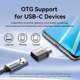  Đầu Chuyển Mạng LAN USB-A to Gigabit Ethernet VENTION CEZ (1Gbps, 0.15m) 