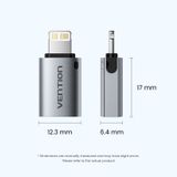  Đầu Chuyển OTG Type-C to Lightning VENTION CUD (480Mbps) 