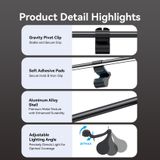  Đèn Treo Màn Hình Chống Chói Bảo Vệ Mắt VENTION PDA (3-Level Color Temp, Brightness Memory Function, Asymmetric Light Source, 6000K, Ra ≥ 80) 