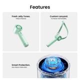  Quạt Cầm Tay Mini VENTION PBG (3000mAh, 8H, 100-Level Stepless Adjustment, Smart LED Display, 13000RPM, 90° Folding Head) 