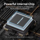  Hub Mở Rộng Kết Nối Đa Năng 12-in-1 VENTION TPJ (Type-C to HDMI/VGA/USB3.1Gen 2/Type C 3.1Gen2/USB3.0*2/RJ45/SD/TF/3.5mm/PD/DC Docking Station EU) 