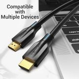  Cáp HDMI 2.1 8K VENTION AAN (8K@60Hz, 48Gbps, support 3D, Dynamic HDR, HDCP2.2) 