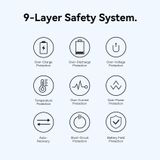  Pin Dự Phòng Không Dây Kèm Cáp Type-C VENTION FKQ 10000mAh 22.5W (15W Wireless Charging, 2*Type-C + 1*USB-A port, Digital Display, CCC / 3C Certification) 