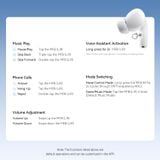 Tai Nghe Bluetooth TWS VENTION ECHO LITE E11 Pro NBVPro (Bluetooth V6.0, 6H, 13mm Dynamic Drivers, IPX4, -25dB ANC, Qi Wireless Charging) 