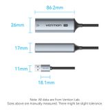  Đầu Chuyển Mạng LAN USB-A to 2.5G Ethernet VENTION CFS (2.5Gbps, 0.15m) 