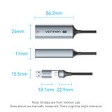 Đầu Chuyển Mạng LAN Type-C/USB-A to 2.5G Ethernet VENTION CFU (2.5Gbps, 0.15m) 