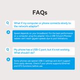  Đầu Chuyển Mạng LAN Type-C to Gigabit Ethernet VENTION CFP (1Gbps, 0.15m) 