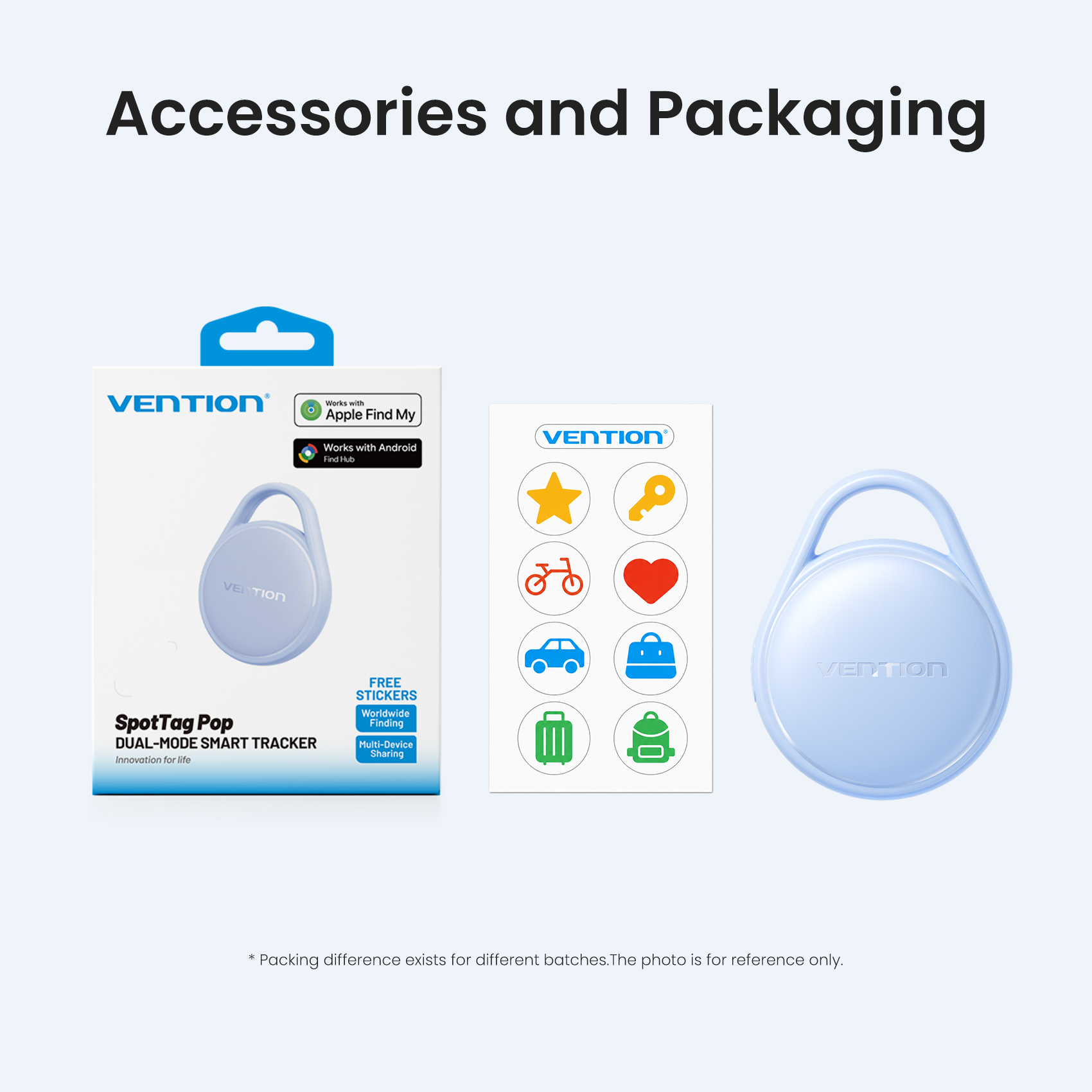 Tag định vị Vention KQX SpotTag Pop Apple và Android - hình 13