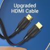  Cáp HDMI 2.1 8K VENTION AAN (8K@60Hz, 48Gbps, support 3D, Dynamic HDR, HDCP2.2) 