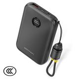  Pin Dự Phòng VENTION FKA 10000mAh 22.5W (CCC / 3C Certification, With Type-C Built-in Cable, Digital Display) 