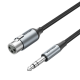 Cáp chuyển âm thanh 6.35mm Male to XLR Female VENTION BKG 