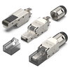  Đầu Nối Mạng Cat6A Shielded Toolless 8P8C RJ45 Modular Plug VENTION IDP 