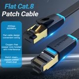  Dây Cáp Mạng Cat.8 VENTION IKC (40Gbps, Flat Cable) 