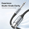  Cáp chuyển âm thanh 6.35mm Male to XLR Female VENTION BKG 