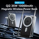  Pin Dự Phòng 10000mAh Qi2 35W VENTION FKH (35W, with Built-in USB-C Cable, Wireless Charging) 