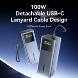  Pin Dự Phòng VENTION FKC 20000mAh 100W (PD3.0 & UFCS, TFT Digital Display) 