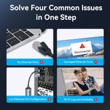  Đầu Chuyển Mạng LAN Type-C/USB-A to 2.5G Ethernet VENTION CFU (2.5Gbps, 0.15m) 