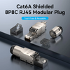  Đầu Nối Mạng Cat6A Shielded Toolless 8P8C RJ45 Modular Plug VENTION IDP 