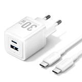 Bộ Sạc Nhanh 2-Port USB (C+A) GaN Charger VENTION TZ-FEQ (30W/30W, with USB-C to USB-C Cable, 1M) 