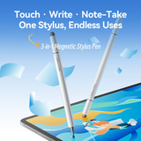  Bút Cảm Ứng Từ 3-in-1 Magnetic Stylus Pen White Aluminum Alloy Type VENTION KQL 