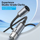 Cáp Âm Thanh XLR Male to XLR Female Microphone Cable VENTION BKH 