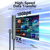  HUB Chuyển Đa Năng 5-in-1 USB 3.2 Gen 2 VENTION CKY (10Gbps, USB 3.2 Gen 2 Type-C) 