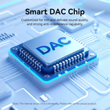  Đầu Chuyển Âm Thanh USB-C Male to 3.5mm Female Audio Adapter VENTION BII (48KHz@16bit, OMTP&CTIA, DAC) 