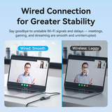  Đầu Chuyển Mạng LAN USB-C to Gigabit Ethernet Adapter 0.15M VENTION CFP 