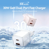  Củ Sạc Nhanh 2-Port USB (C + A) GaN Charger VENTION FCE - EU Plug (30W/30W, GaN V) 