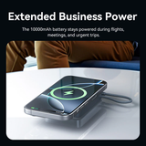  Pin Dự Phòng 10000mAh Qi2 35W VENTION FKH (35W, with Built-in USB-C Cable, Wireless Charging) 