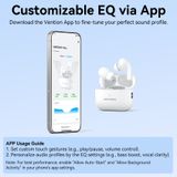  Tai Nghe Bluetooth TWS VENTION ECHO LITE E11 Plus NBVPlus (Bluetooth V6.0, 13mm Dynamic Drivers, 6H, IPX4, APP EQ Tuning) 